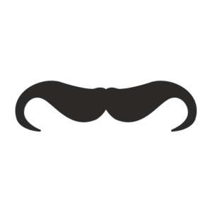 Moustache Aufkleber
