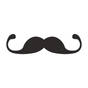 Moustache Aufkleber
