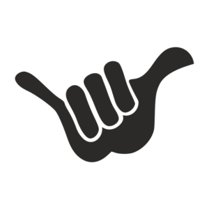 Shaka Aufkleber