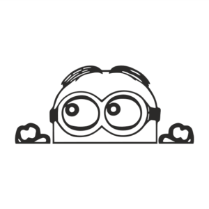 Minion Aufkleber