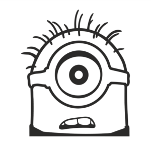 Minion Aufkleber