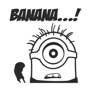 Minion Aufkleber