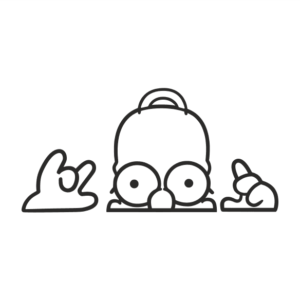 Homer Aufkleber