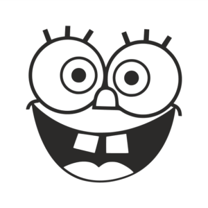 Spongebob smile Aufkleber