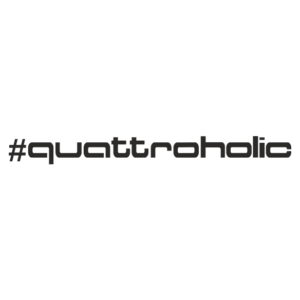 Quattroholic Aufkleber