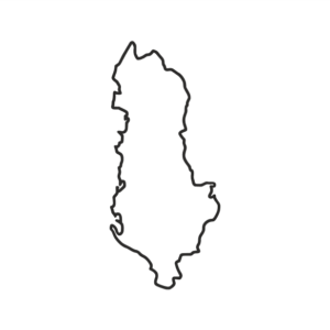 Albanien Aufkleber