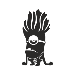 Evil Minion Aufkleber