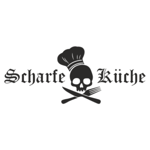 Scharfe Küche Aufkleber