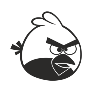 Angry Birds Aufkleber