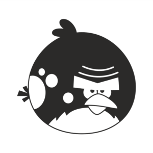 Angry Birds Aufkleber