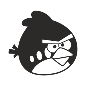 Angry Birds Aufkleber