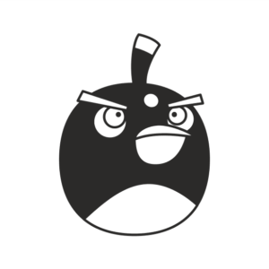 Angry Birds Aufkleber