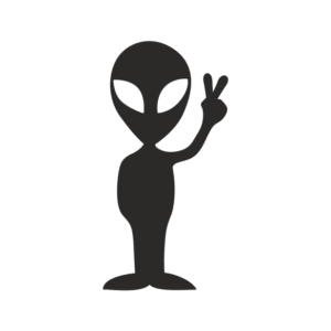 Alien Aufkleber
