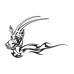 Antilope Aufkleber