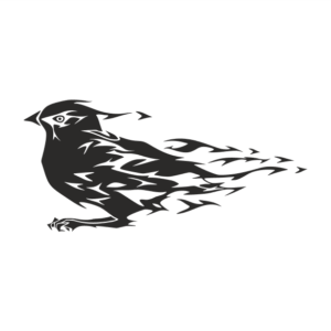 Vogel Aufkleber