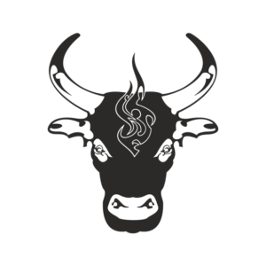Stier Aufkleber