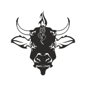 Stier Aufkleber