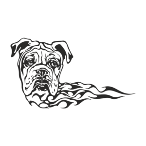Hund Aufkleber