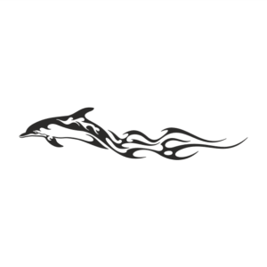 Delfin Aufkleber