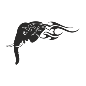 Elefant Aufkleber