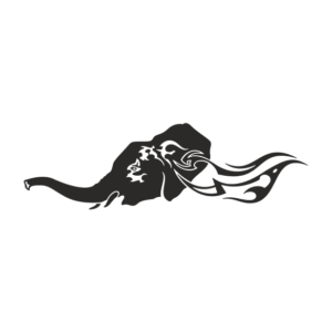 Elefant Aufkleber