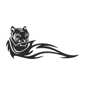 Tiger Aufkleber