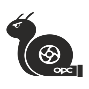 OPC Turboschnecke Aufkleber