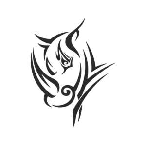 Tribal Animal Aufkleber
