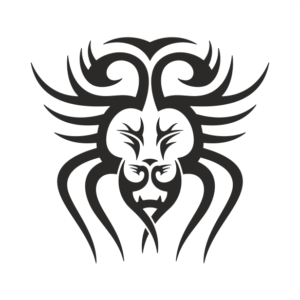 Tribal Animal Aufkleber