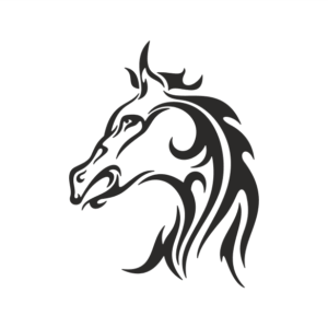 Tribal Animal Aufkleber