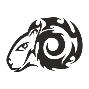 Tribal Animal Aufkleber