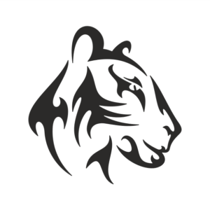 Tribal Animal Aufkleber