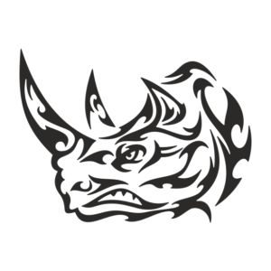 Tribal Animal Aufkleber