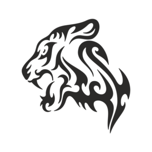 Tribal Animal Aufkleber