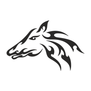Tribal Animal Aufkleber