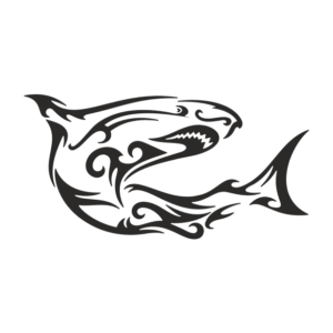 Tribal Animal Aufkleber