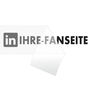 LinkedIn Fanseiten Aufkleber online bestellen