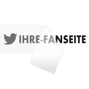 Twitter Fanseiten Aufkleber online bestellen